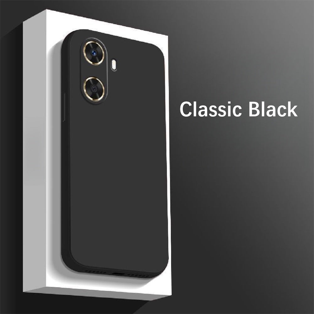 For Huawei Enjoy 60 Pro Cover Drop and wear resistant Silicone Full Case Classic Simple Solid Color Phone Case Cover