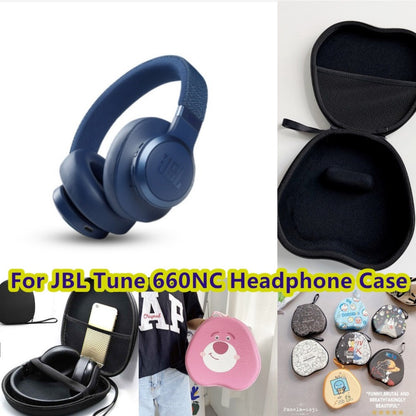 For JBL TUNE 660NC Headphone Case Cartoon Creative Patterns Headset Earpads Storage Bag Casing Box