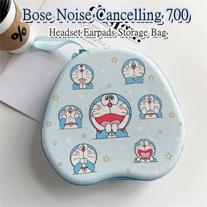 For Bose Noise Cancelling 700 Headphone Case Cartoon Creative Patterns Headset Earpads Storage Bag Casing Box