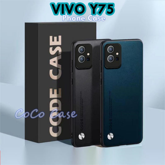 For VIVO Y75 Cover Silicone Professional Full Case Classic Simple Solid Color Phone Case Cover sweatproof