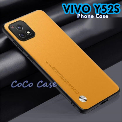 For VIVO Y52S Cover Silicone Professional Full Case Classic Simple Solid Color Phone Case Cover sweatproof