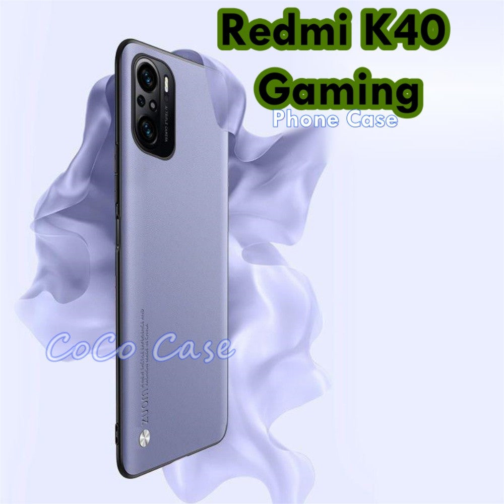 For Redmi K40 Gaming Cover Silicone Professional Full Case Classic Simple Solid Color Phone Case Cover sweatproof