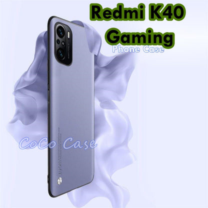 For Redmi K40 Gaming Cover Silicone Professional Full Case Classic Simple Solid Color Phone Case Cover sweatproof