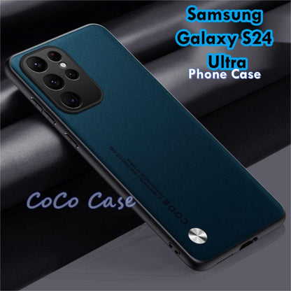 For Samsung Galaxy S24 Ultra Cover Silicone Professional Full Case Classic Simple Solid Color Phone Case Cover sweatproof