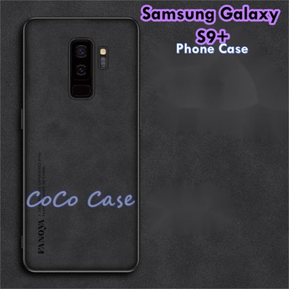 For Samsung Galaxy S9+ Cover Silicone Professional Full Case Classic Simple Solid Color Phone Case Cover sweatproof