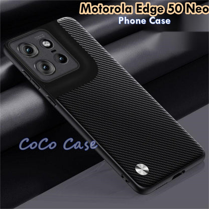 For Motorola Edge 50 Neo Cover Silicone Professional Full Case Classic Simple Solid Color Phone Case Cover sweatproof