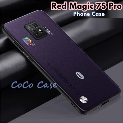 For Red Magic 7S Pro Cover Silicone Professional Full Case Classic Simple Solid Color Phone Case Cover sweatproof