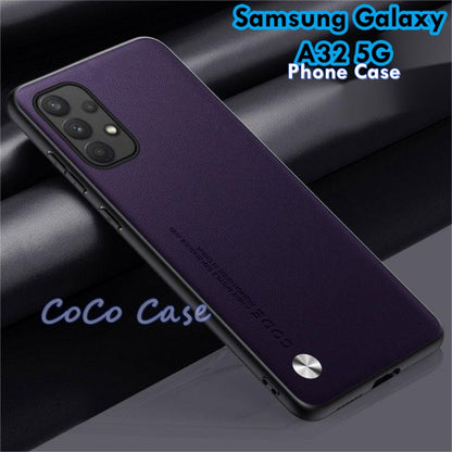 For Samsung Galaxy A32 5G Cover Silicone Professional Full Case Classic Simple Solid Color Phone Case Cover sweatproof