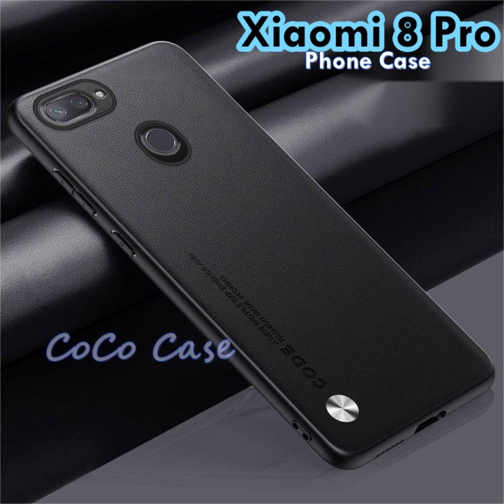 For Xiaomi 8 Pro Cover Silicone Professional Full Case Classic Simple Solid Color Phone Case Cover sweatproof
