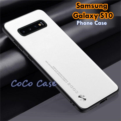 For Samsung Galaxy S10 Cover Silicone Professional Full Case Classic Simple Solid Color Phone Case Cover sweatproof