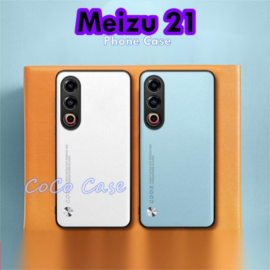 For Meizu 21 Cover Silicone Professional Full Case Classic Simple Solid Color Phone Case Cover sweatproof