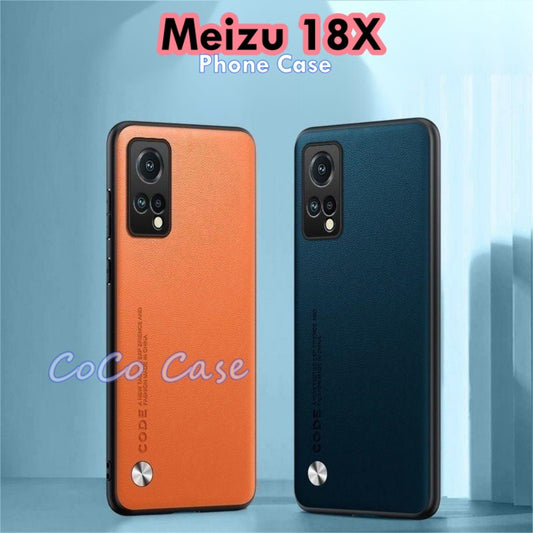 For Meizu 18X Cover Silicone Professional Full Case Classic Simple Solid Color Phone Case Cover sweatproof