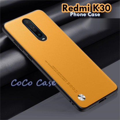 For Redmi K30 Cover Silicone Professional Full Case Classic Simple Solid Color Phone Case Cover sweatproof