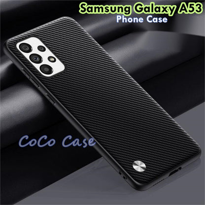 For Samsung Galaxy A53 Cover Silicone Professional Full Case Classic Simple Solid Color Phone Case Cover sweatproof