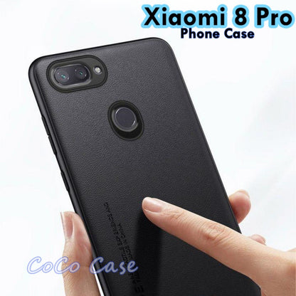For Xiaomi 8 Pro Cover Silicone Professional Full Case Classic Simple Solid Color Phone Case Cover sweatproof