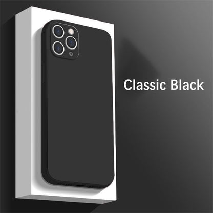 For IPhone 13 Pro Cover Drop and wear resistant Silicone Full Case Classic Simple Solid Color Phone Case Cover