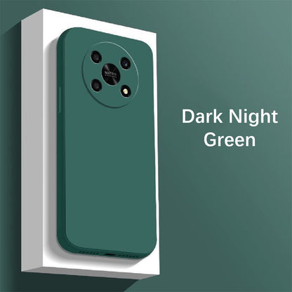 For Honor X30 Cover Drop and wear resistant Silicone Full Case Classic Simple Solid Color Phone Case Cover