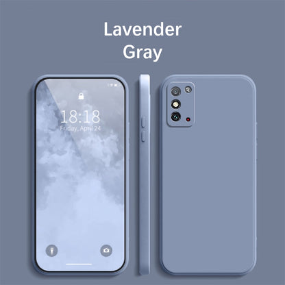 For Honor X10 Max Cover Drop and wear resistant Silicone Full Case Classic Simple Solid Color Phone Case Cover