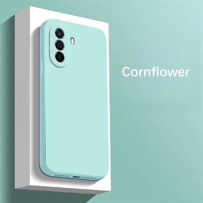 For Huawei Enjoy 505 Cover Drop and wear resistant Silicone Full Case Classic Simple Solid Color Phone Case Cover