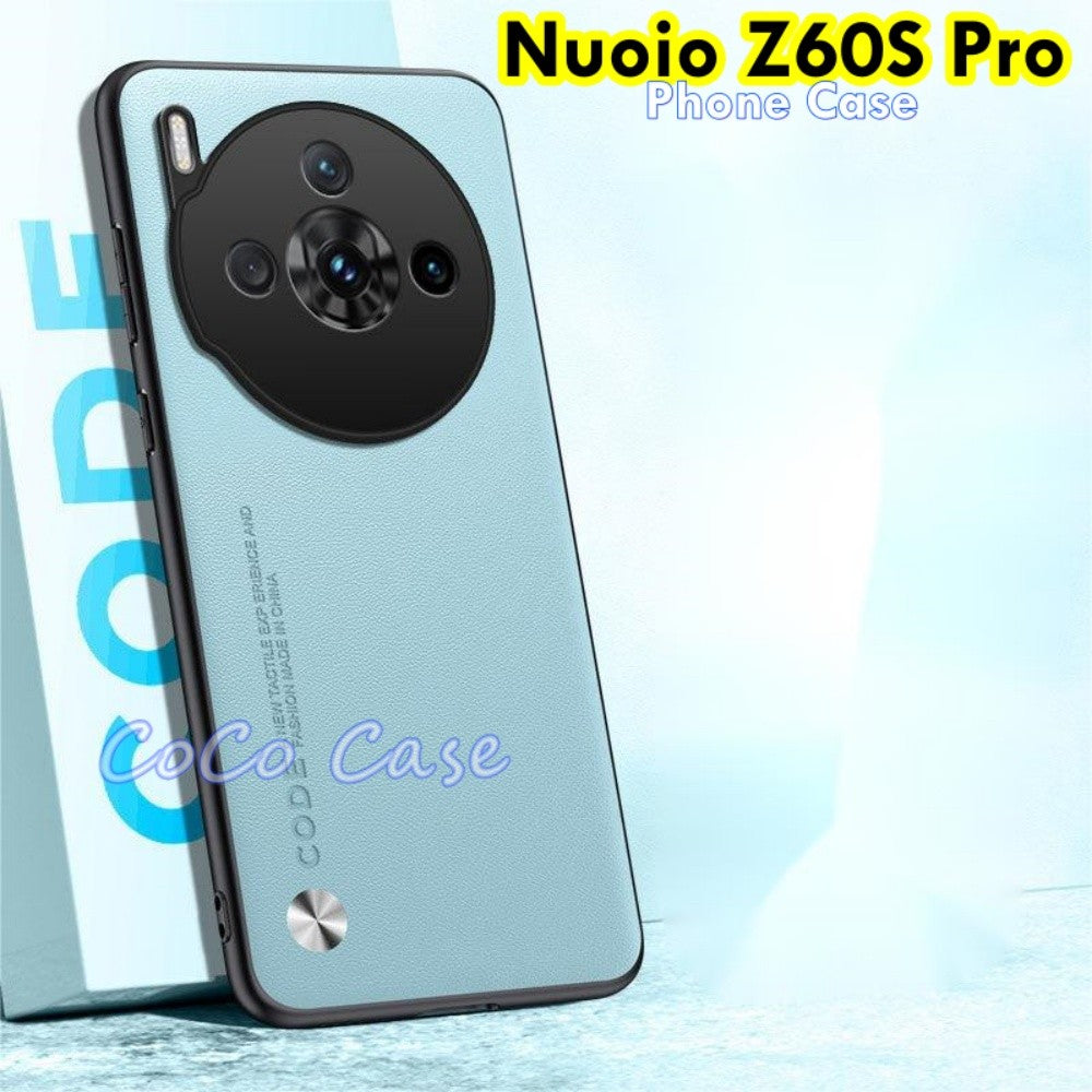 For Nuoio Z60S Pro Cover Silicone Professional Full Case Classic Simple Solid Color Phone Case Cover sweatproof