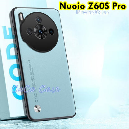 For Nuoio Z60S Pro Cover Silicone Professional Full Case Classic Simple Solid Color Phone Case Cover sweatproof