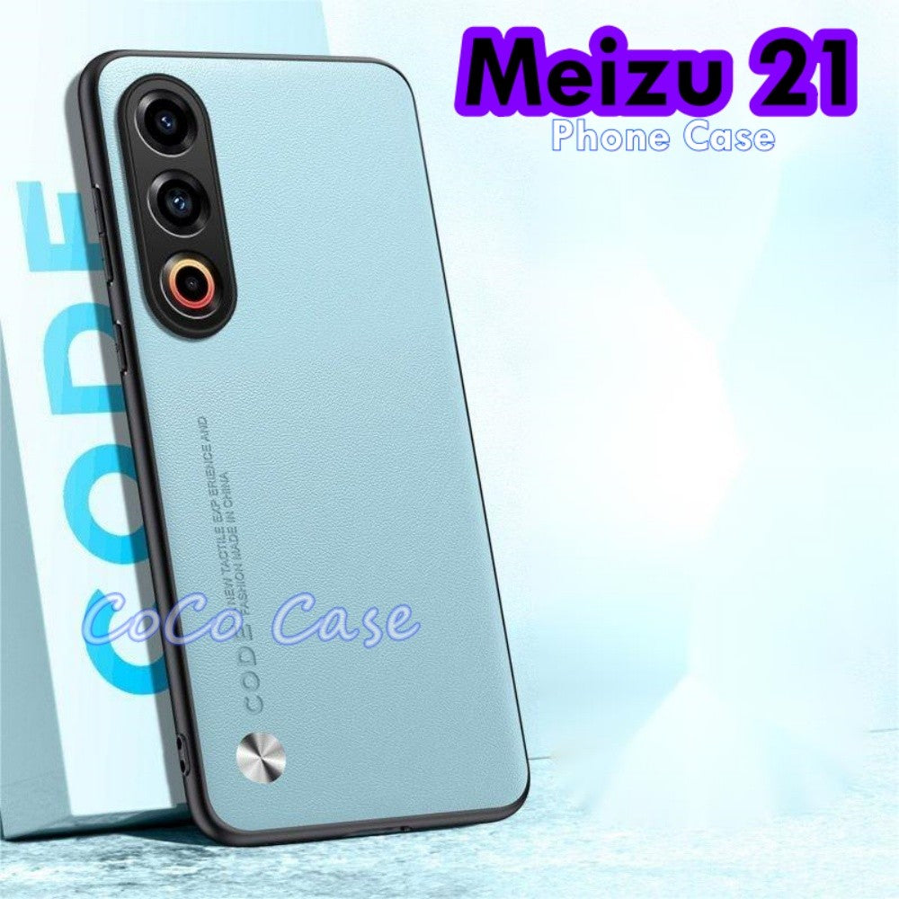 For Meizu 21 Cover Silicone Professional Full Case Classic Simple Solid Color Phone Case Cover sweatproof