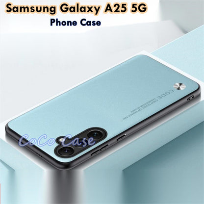 For Samsung Galaxy A25 5G Cover Silicone Professional Full Case Classic Simple Solid Color Phone Case Cover sweatproof