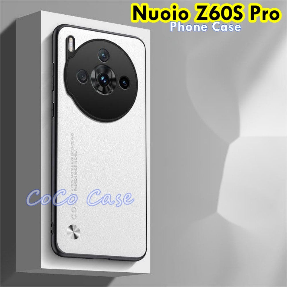 For Nuoio Z60S Pro Cover Silicone Professional Full Case Classic Simple Solid Color Phone Case Cover sweatproof