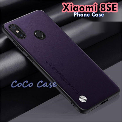 For Xiaomi 8SE Cover Silicone Professional Full Case Classic Simple Solid Color Phone Case Cover sweatproof