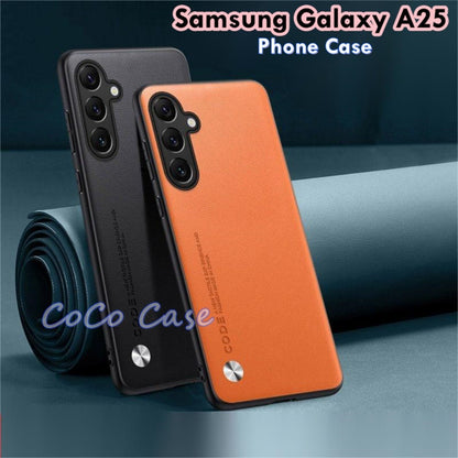 For Samsung Galaxy A25 Cover Silicone Professional Full Case Classic Simple Solid Color Phone Case Cover sweatproof