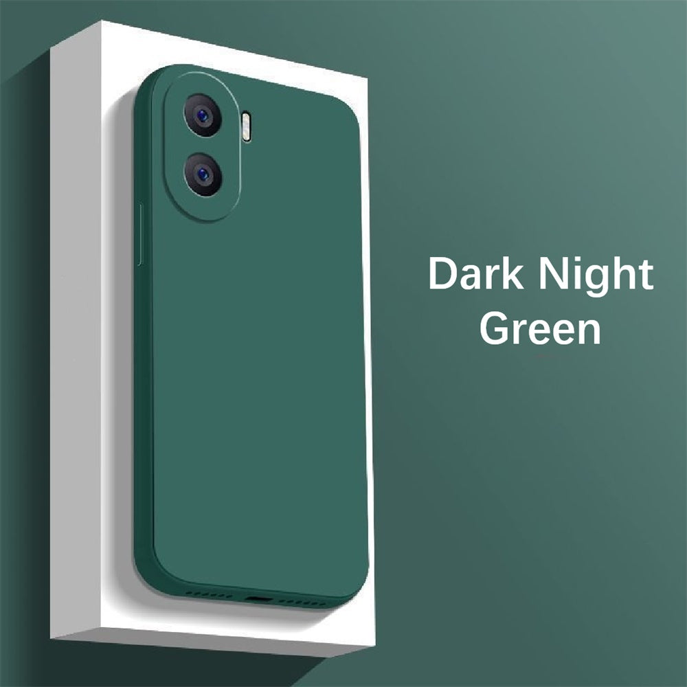 For Honor X40i Cover Drop and wear resistant Silicone Full Case Classic Simple Solid Color Phone Case Cover