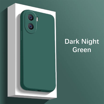 For Honor X40i Cover Drop and wear resistant Silicone Full Case Classic Simple Solid Color Phone Case Cover