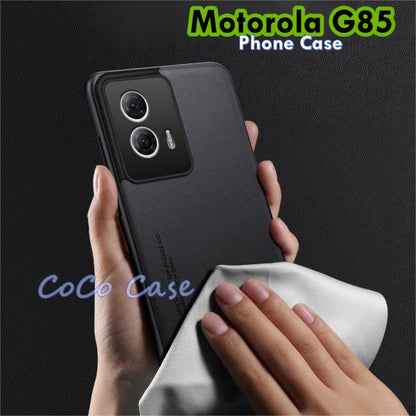 For Motorola G85 Cover Silicone Professional Full Case Classic Simple Solid Color Phone Case Cover sweatproof
