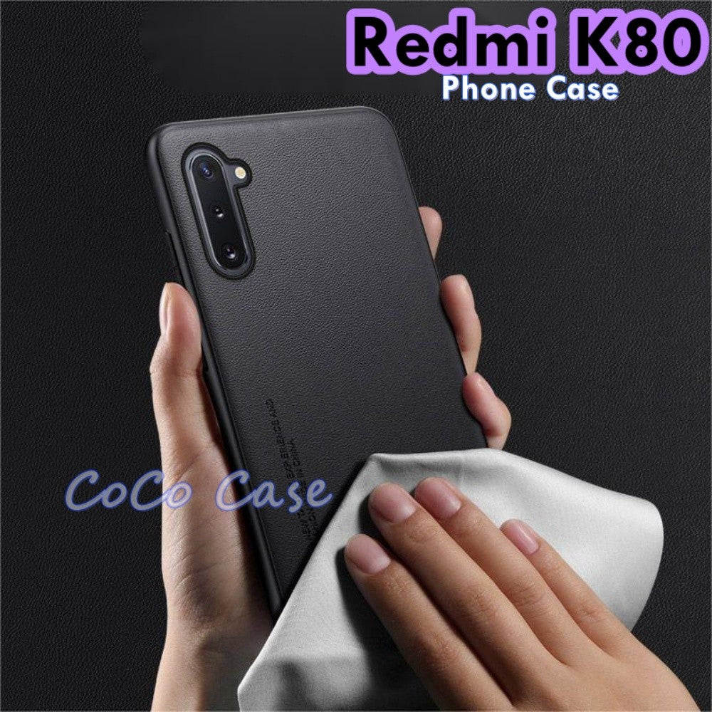 For Redmi K80 Cover Silicone Professional Full Case Classic Simple Solid Color Phone Case Cover sweatproof