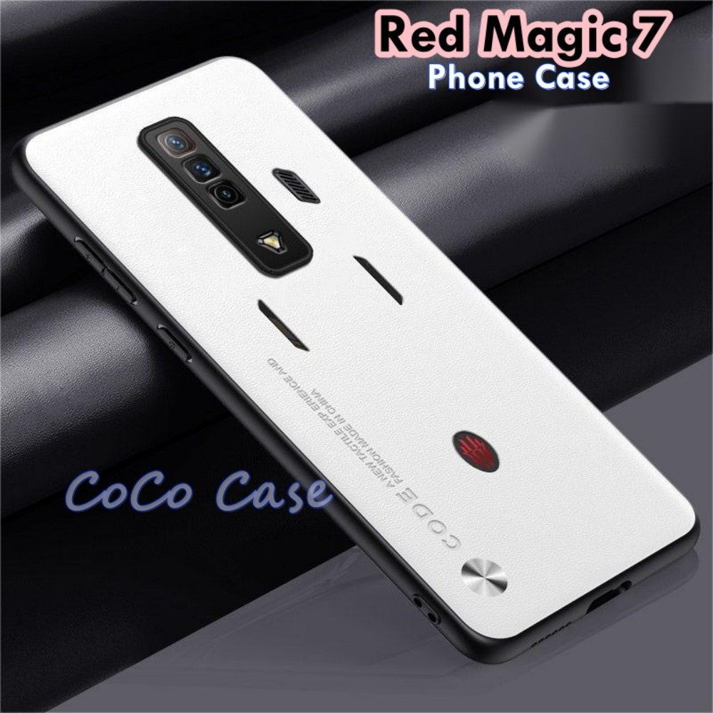 For Red Magic 7 Cover Silicone Professional Full Case Classic Simple Solid Color Phone Case Cover sweatproof