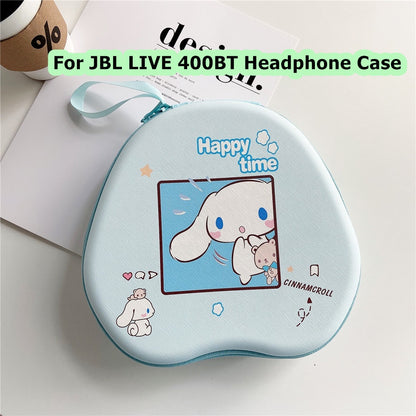 For JBL LIVE 400BT Headphone Case Cartoon Creative Patterns Headset Earpads Storage Bag Casing Box