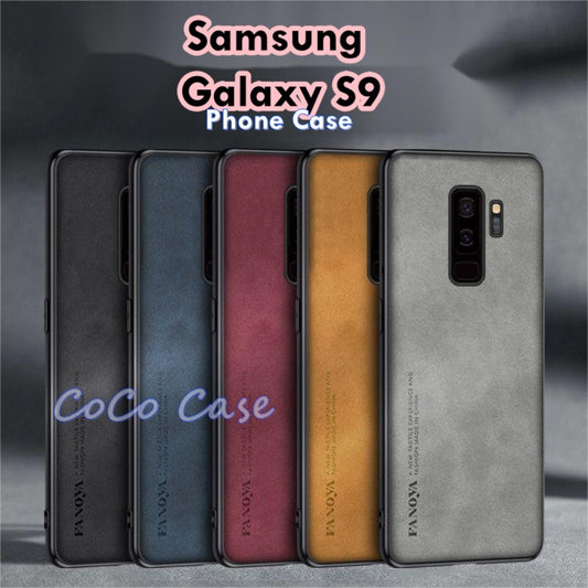 For Samsung Galaxy S9 Cover Silicone Professional Full Case Classic Simple Solid Color Phone Case Cover sweatproof
