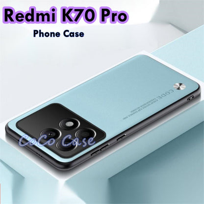 For Redmi K70 Pro Cover Silicone Professional Full Case Classic Simple Solid Color Phone Case Cover sweatproof