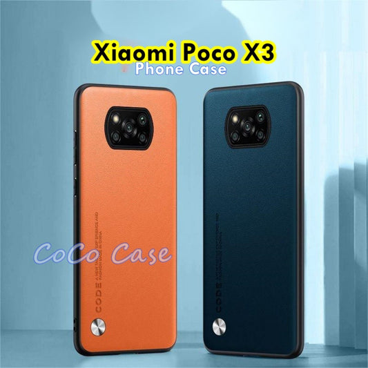 For Xiaomi Poco X3 Cover Silicone Professional Full Case Classic Simple Solid Color Phone Case Cover sweatproof