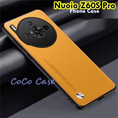 For Nuoio Z60S Pro Cover Silicone Professional Full Case Classic Simple Solid Color Phone Case Cover sweatproof