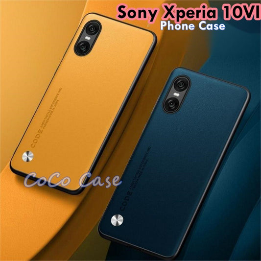 For Sony Xperia 10VI Cover Silicone Professional Full Case Classic Simple Solid Color Phone Case Cover sweatproof