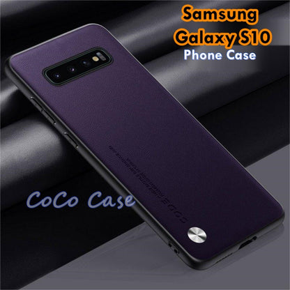 For Samsung Galaxy S10 Cover Silicone Professional Full Case Classic Simple Solid Color Phone Case Cover sweatproof