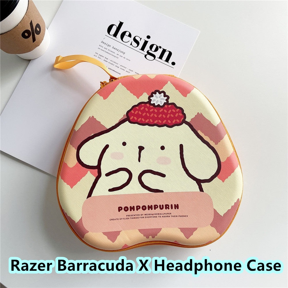 For Razer Barracuda X Headphone Case Cartoon Creative Patterns Headset Earpads Storage Bag Casing Box