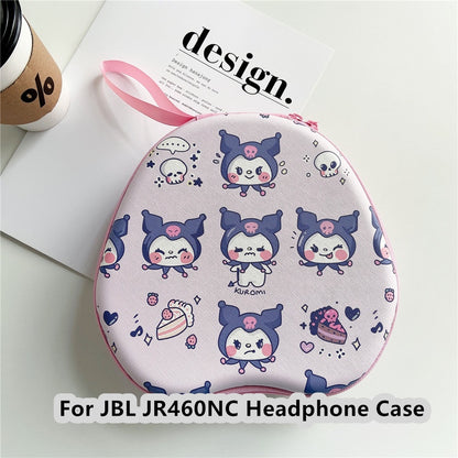 For JBL JR460NC Headphone Case Cartoon Creative Patterns Headset Earpads Storage Bag Casing Box