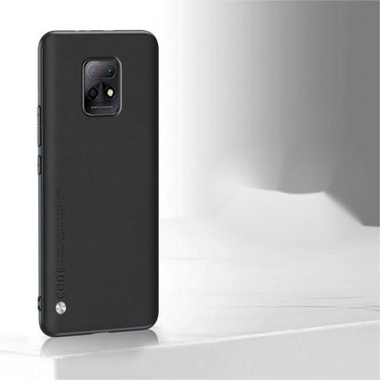 For Redmi 10X 4G Cover Silicone Professional Full Case Classic Simple Solid Color Phone Case Cover sweatproof
