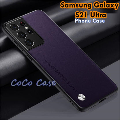For Samsung Galaxy S21 Ultra Cover Silicone Professional Full Case Classic Simple Solid Color Phone Case Cover sweatproof