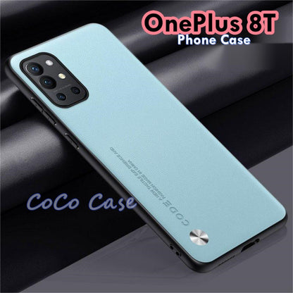 For OnePlus 8T Cover Silicone Professional Full Case Classic Simple Solid Color Phone Case Cover sweatproof