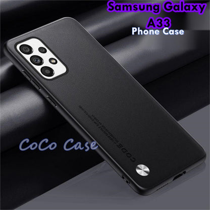 For Samsung Galaxy A33 Cover Silicone Professional Full Case Classic Simple Solid Color Phone Case Cover sweatproof
