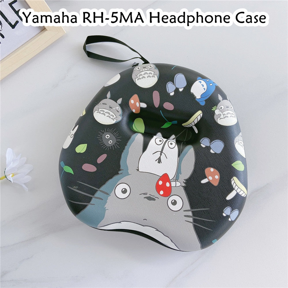 For Yamaha RH-5MA Headphone Case Cartoon Creative Patterns Headset Earpads Storage Bag Casing Box