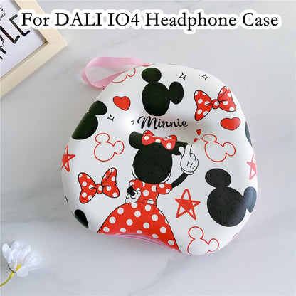 For DALI IO4 Headphone Case Cartoon Creative Patterns Headset Earpads Storage Bag Casing Box